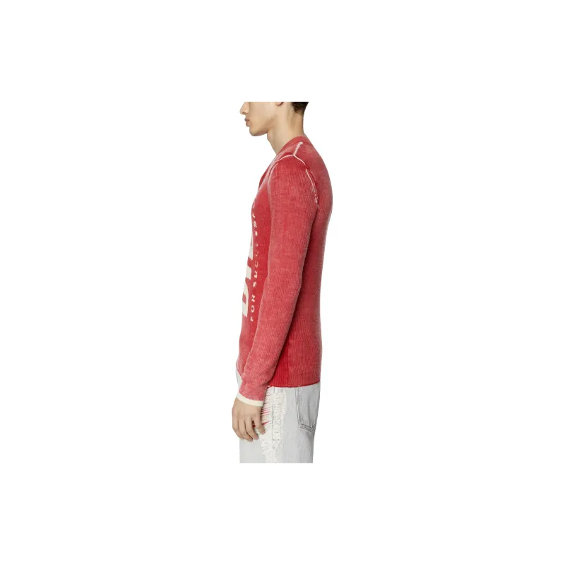 DIESEL Sweaters Men Red-4