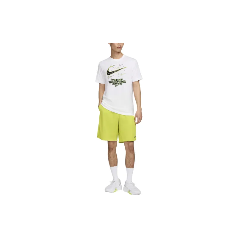 Nike T Shirts Unisex White-2