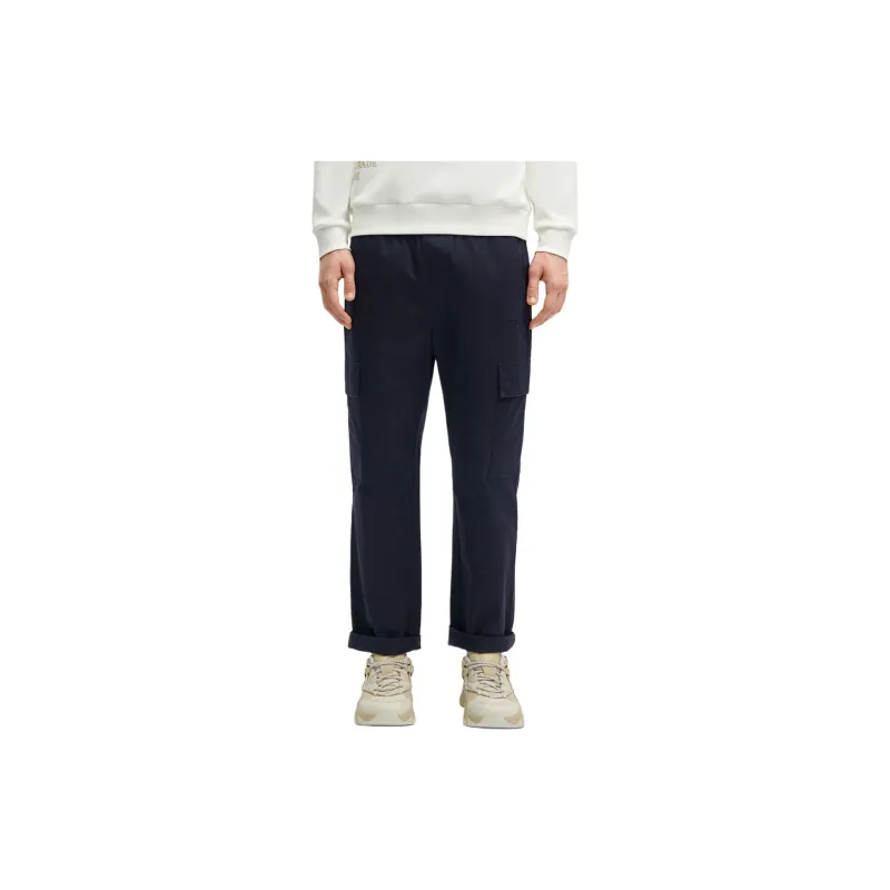FILA Casual Pants Men's Dark Blue-4
