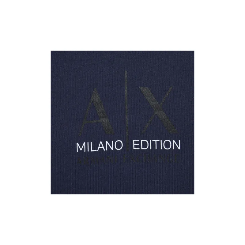 ARMANI EXCHANGEAE SS24 T Shirt Men's Navy Blue-5