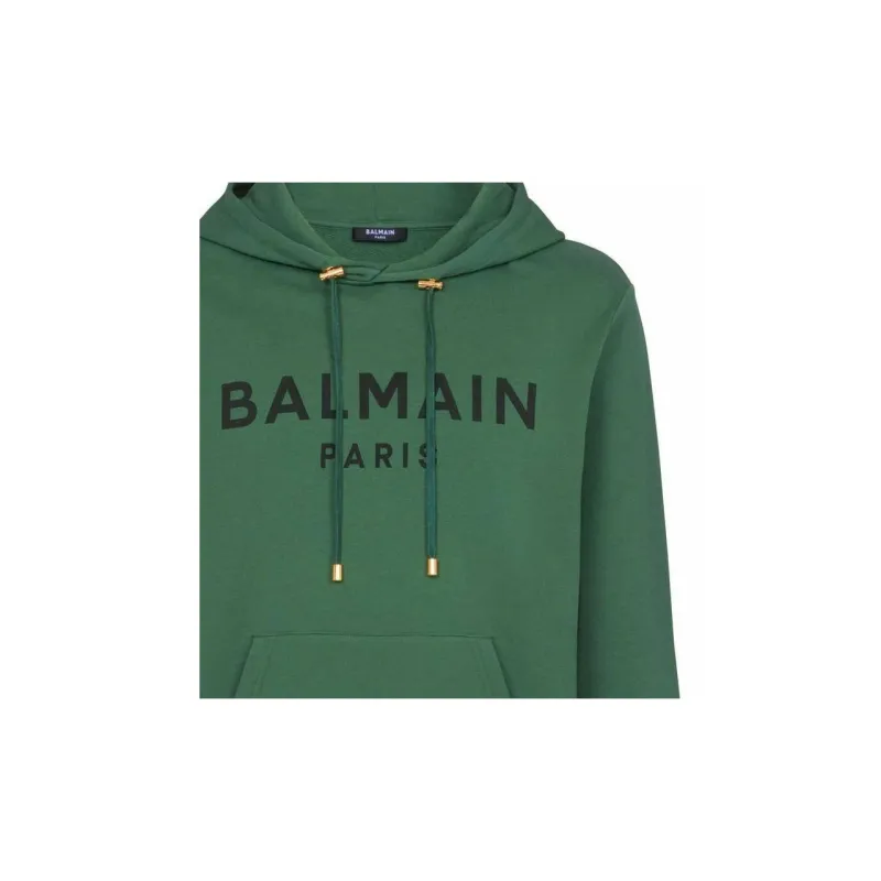 BALMAIN Sweatshirts Men Green-5