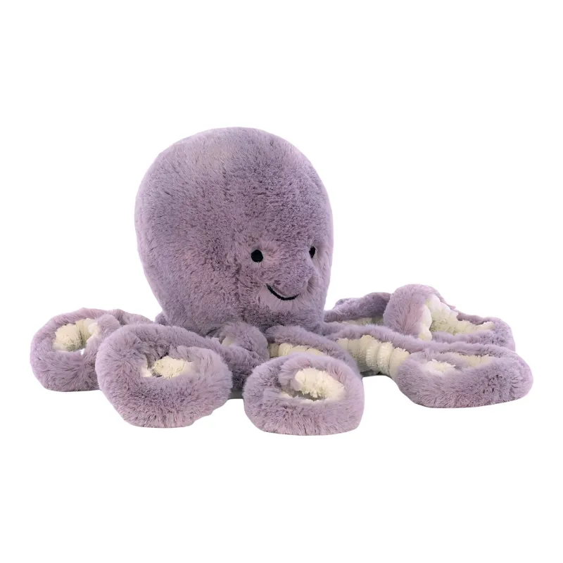 JELLYCAT Ocean Series Maya Little Squid Dolls Plush Doll 22.8cm Height-2