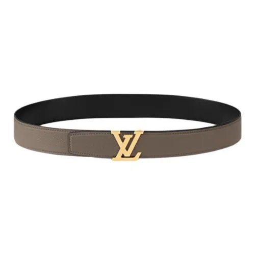 LOUIS VUITTON Leather Belts Men