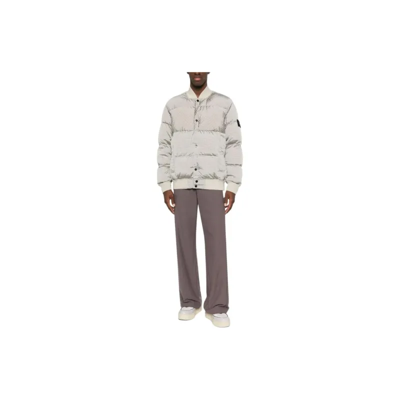 STONE ISLAND FW23 Down Jacket Men's Gray-2