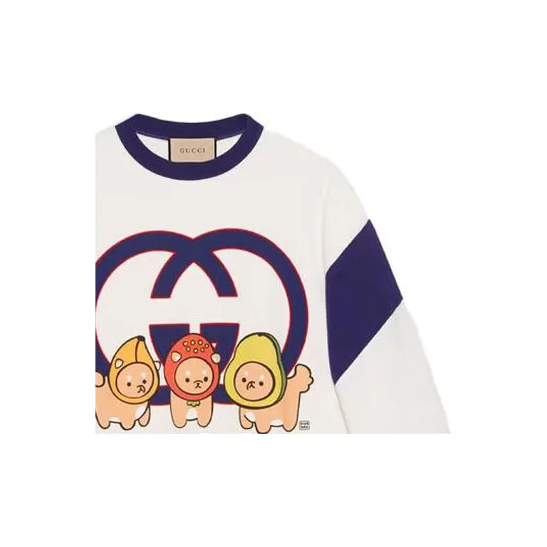 GUCCI SS23 Sweatshirt Men's White-5