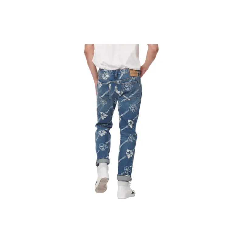 EVISU Jeans Men Denim Blue-2
