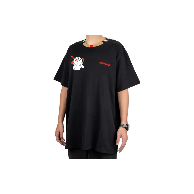 Burberry T-Shirts Unisex Black-5