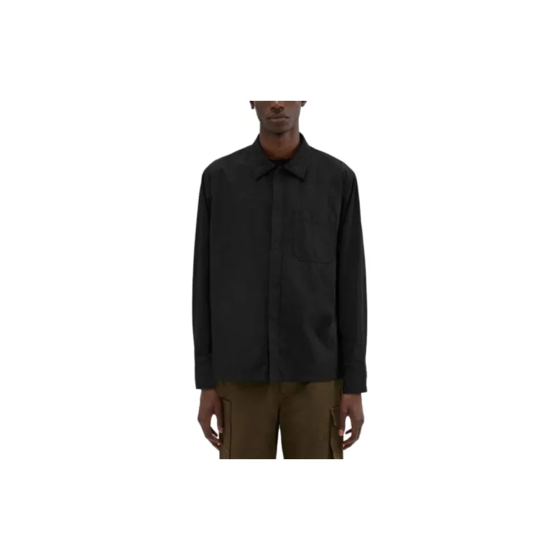 THEORY Shirts Men Black-1