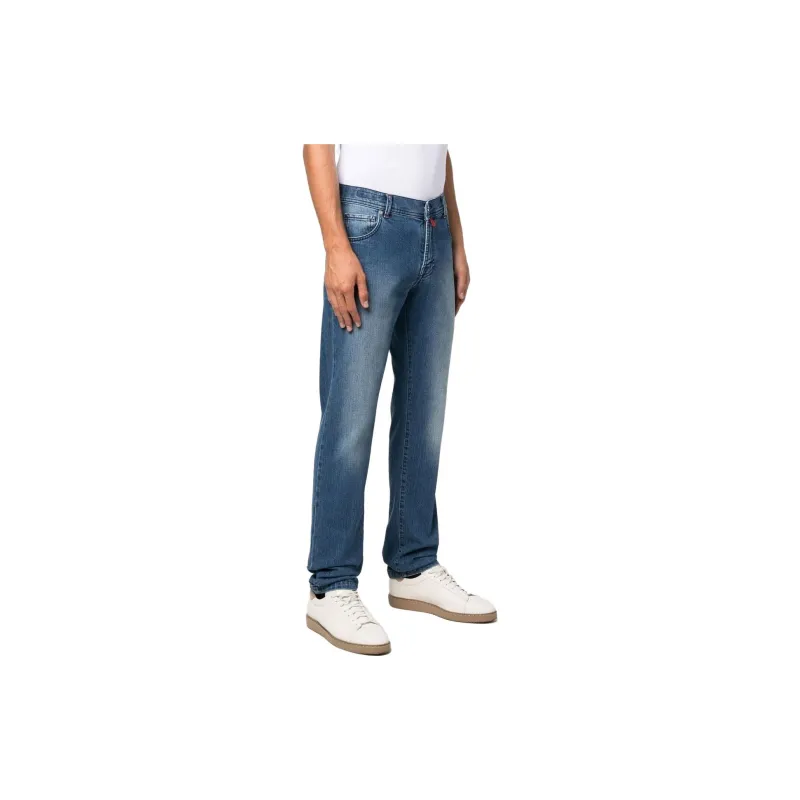 KITON Jeans Men Denim Blue-2