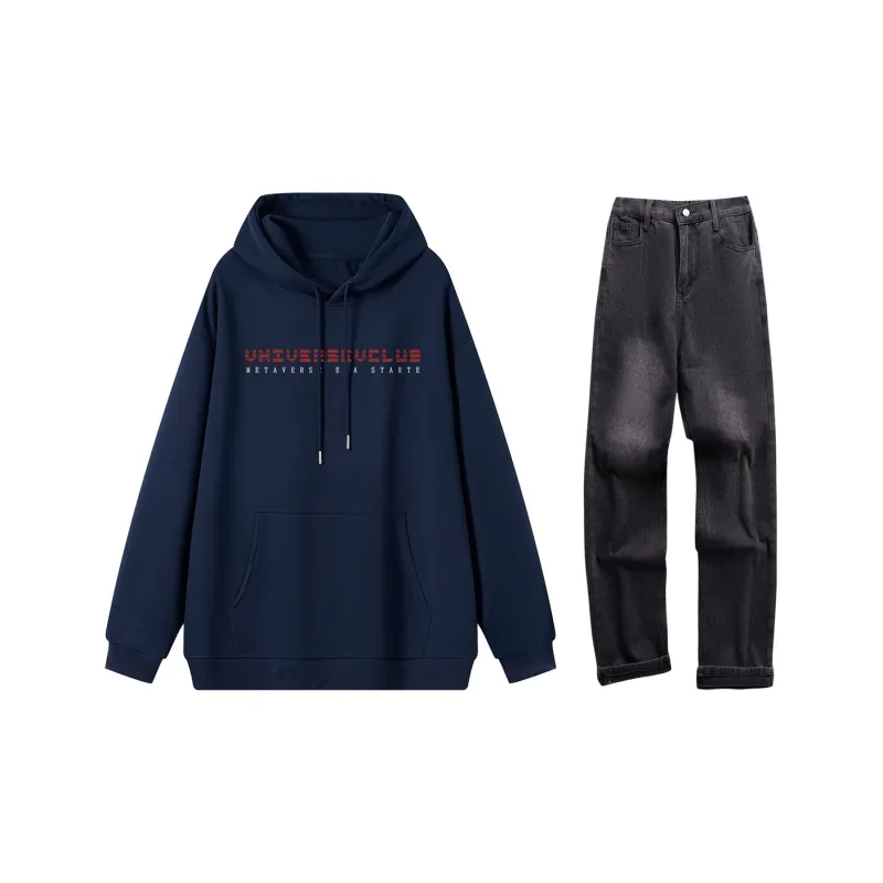 VniVerseVClub Sweatshirt Set Unisex-15