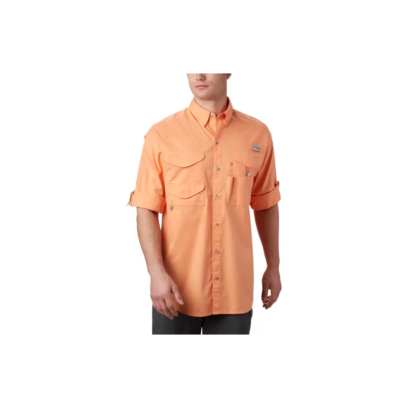 Columbia PFG Bonehead Shirts Men Coral-2