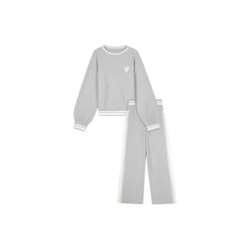 Victoria's Secret THE MIX Pajama Set Women's Flint Gray