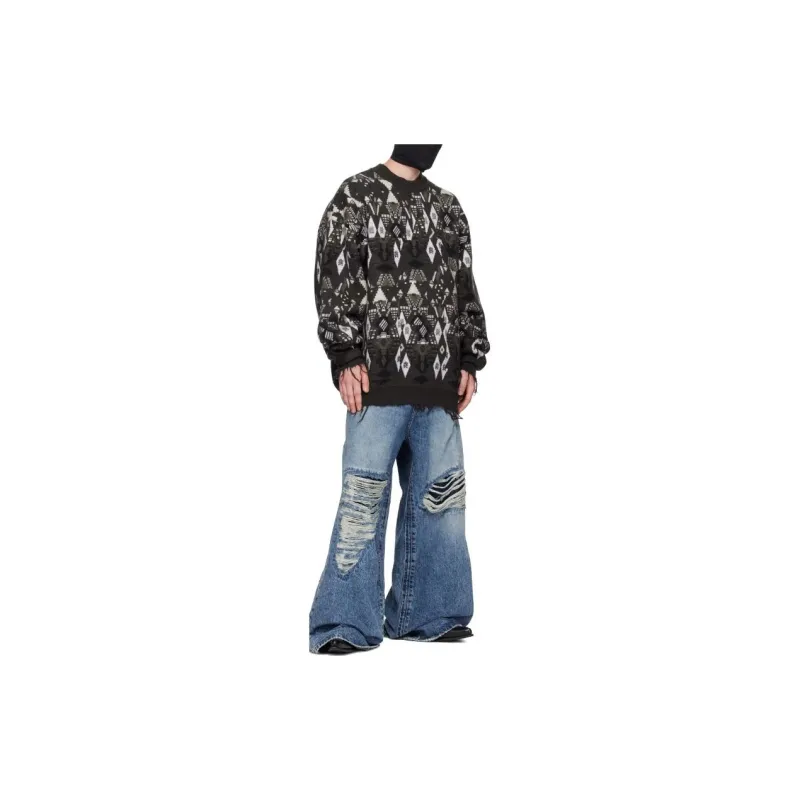Vetements Sweaters Men Green-3
