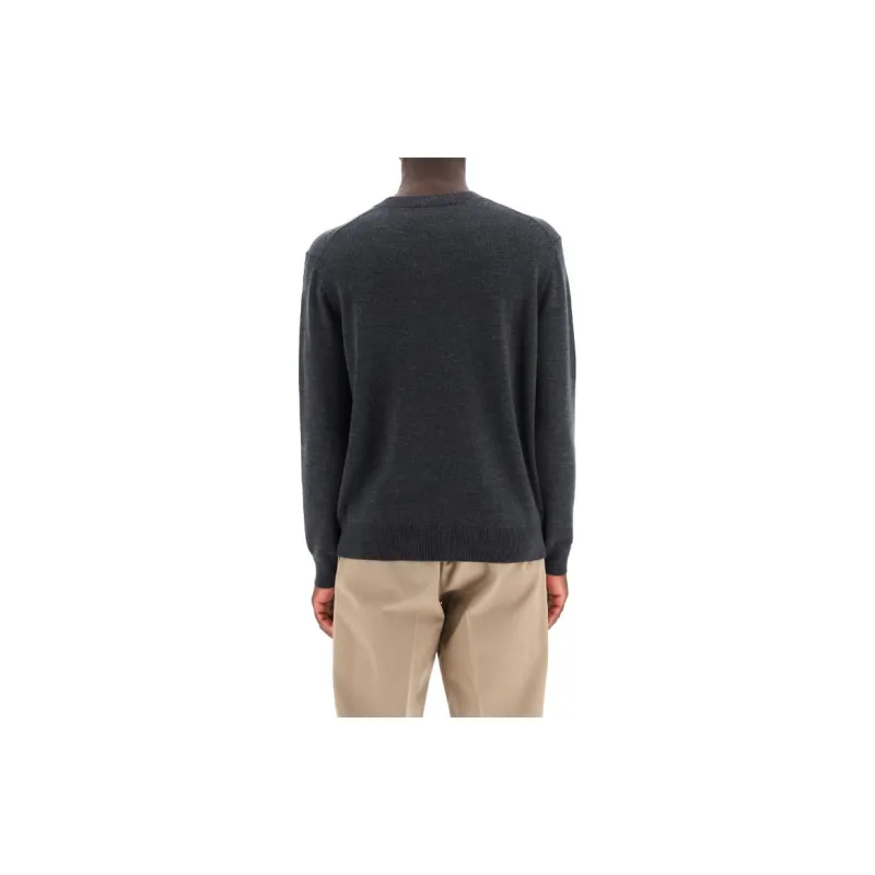KENZO Logo Embroidered Knitted Jumper-4