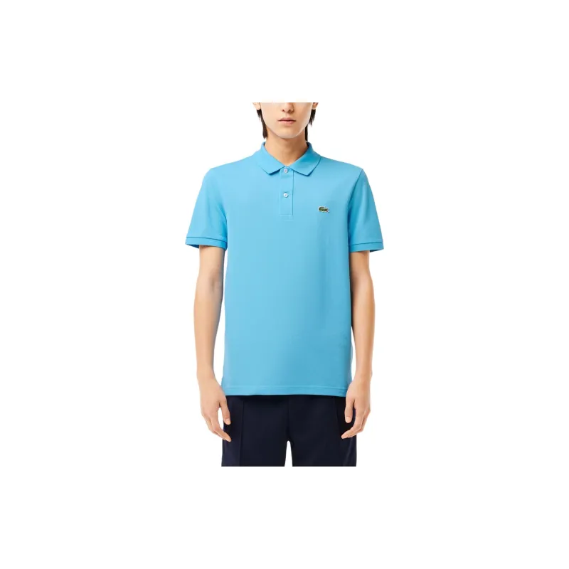 LACOSTE Piqué Polo Shirt-1