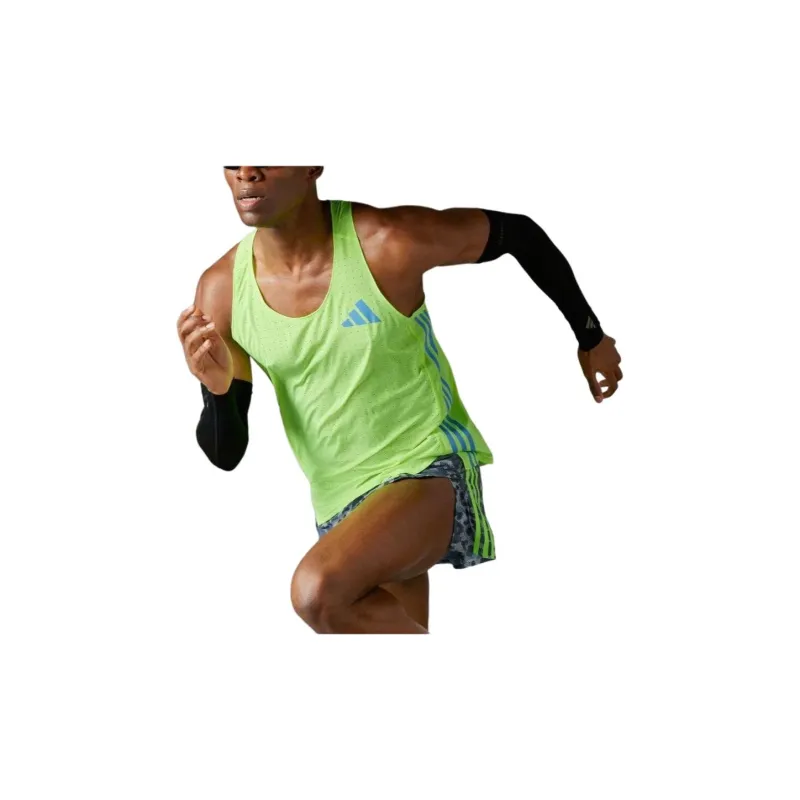 Adidas Tank Tops Men Green-4