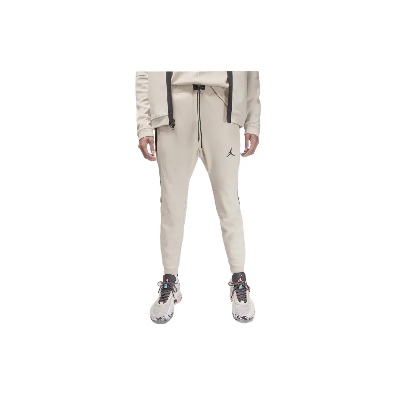 Jordan Knitted Sweatpants Men Rattan Color-4