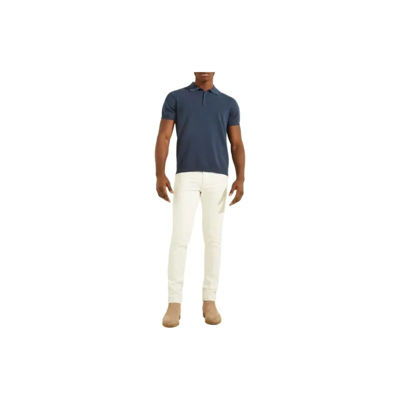 GUESS Formal Performance Sweater Polo Polo Shirt Men's Blue-2