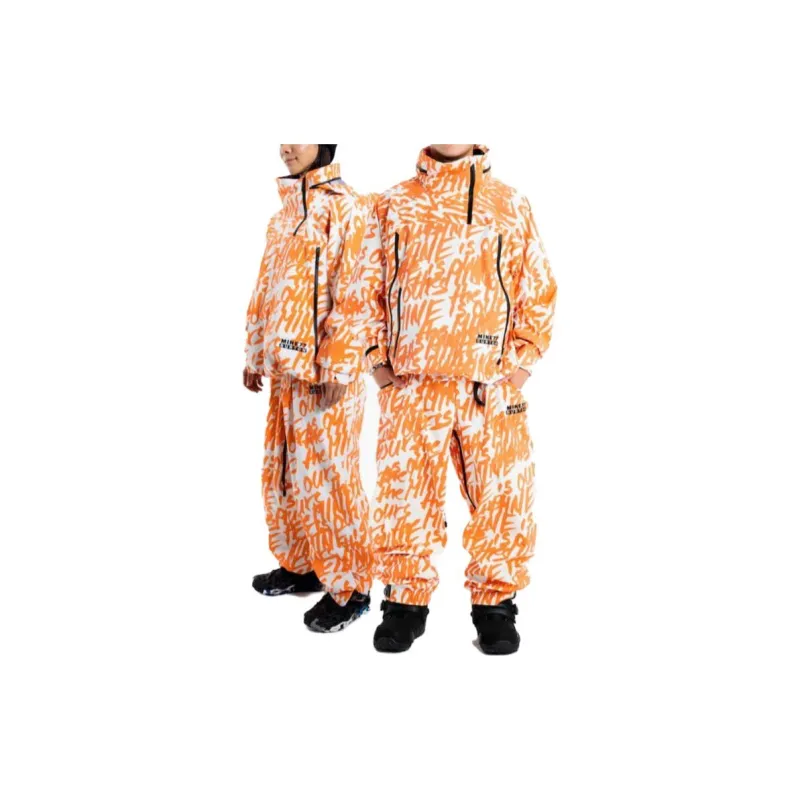BURTON MINE 77 Collection GORE TEX 3L Stretch Pants Ski Suit Sets Unisex All Over Print-1