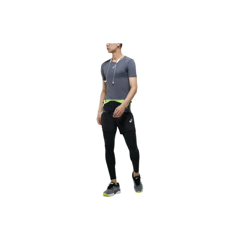 Asics T Shirts Men Light Gray-2