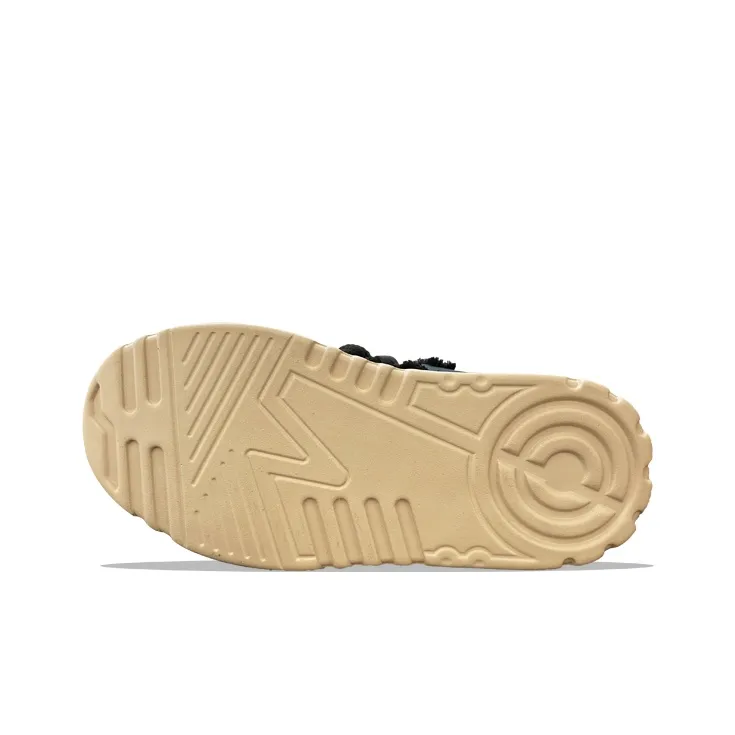 XLAIII Anti Slip Wear Resistant Low Top Casual Shoes Unisex Black-4