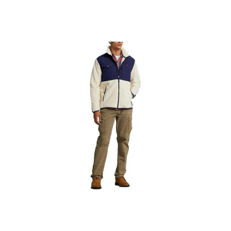 Polo Ralph Lauren Logo-embroidered Zip-up Fleece Jacket-1