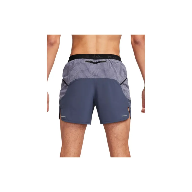 Nike Dri-Fit 5' Brief-Lined Running Shorts Sports Shorts Men's Blue-3