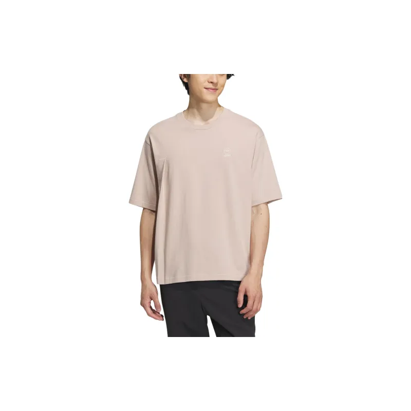Adidas Neo T Shirts Unisex Gray Brown Tan-1