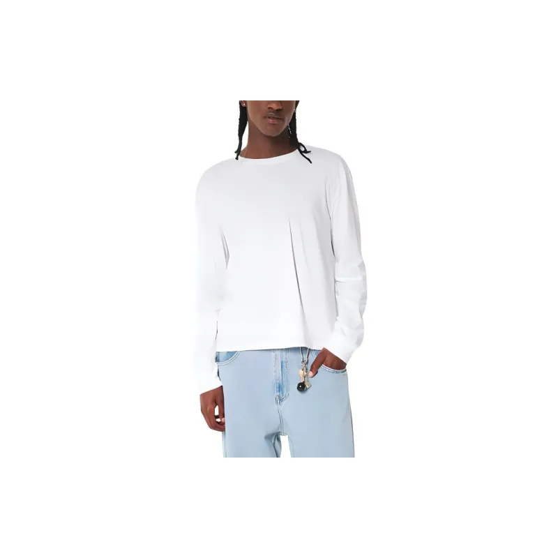 Hollister T-Shirts Unisex White-3