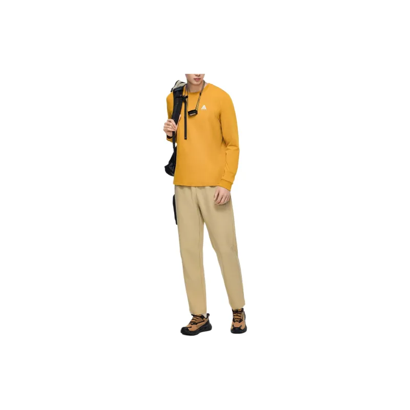 Anta Outdoor Collection Sweatshirt Men's Shrub Yellow-1