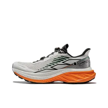 KAILAS FUGA Anti-Slip Wear-Resistant Low-Top Carbon Plate Trail Running Running Shoes Men's Gray Orange