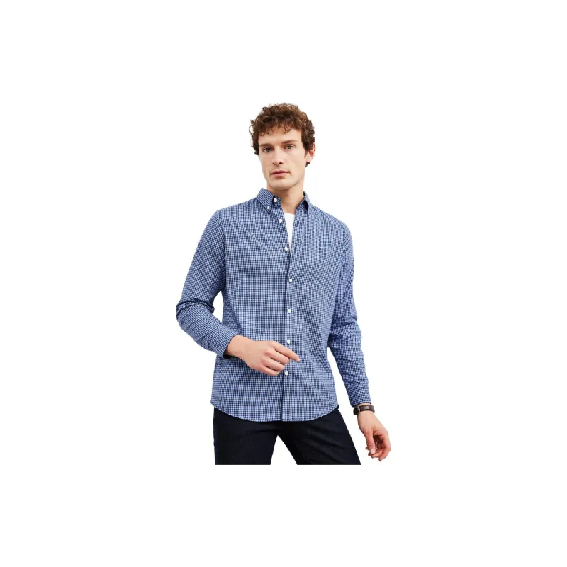 SEPTWOLVES Shirt Men's Dark Blue-2