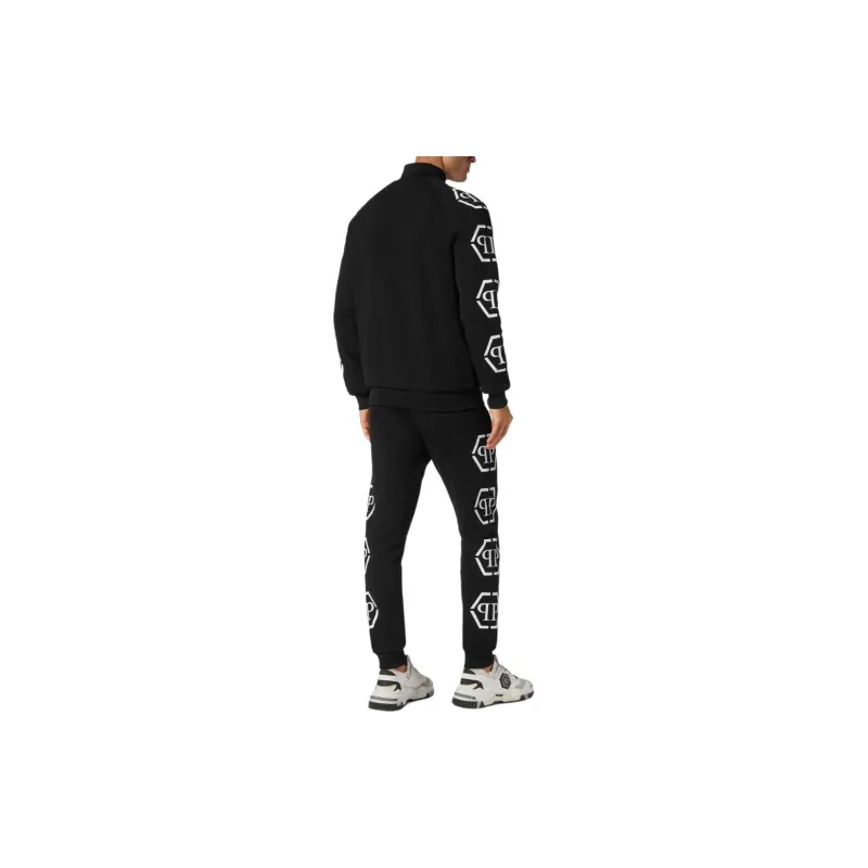 PHILIPP PLEIN Monogram Track Jacket-2