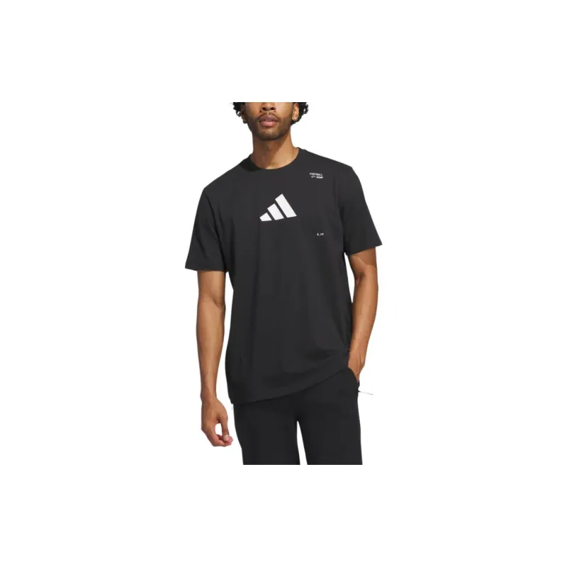Adidas FOOTBALL CATEGORY GRAPHIC T-Shirt Men's Black-1