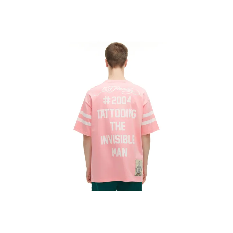 Ed Hardy SS22 T Shirt Unisex Cherry Blossom Pink-5