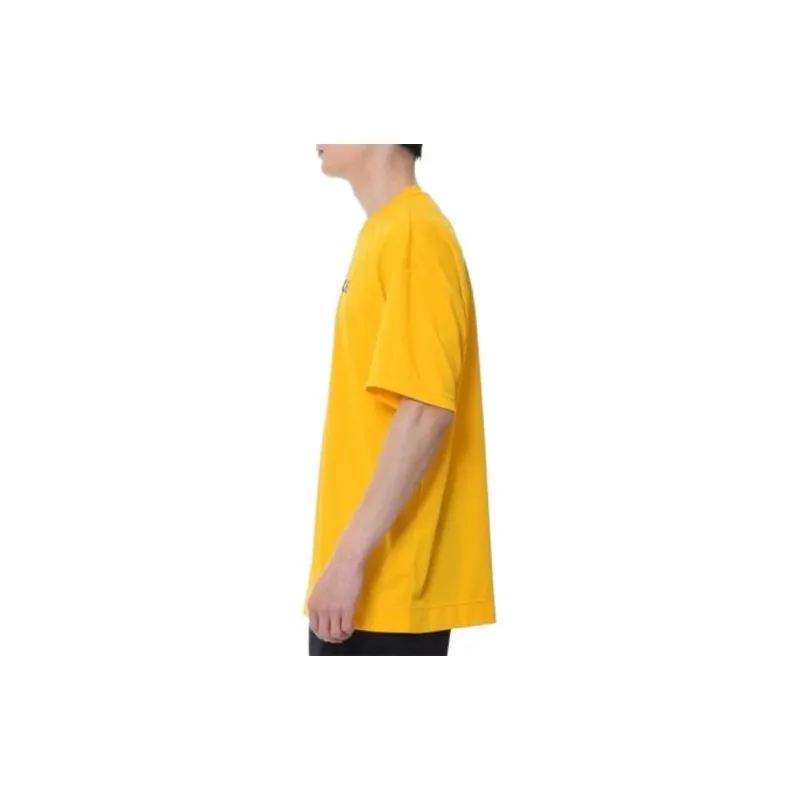 New Balance T Shirts Men Yellow-4