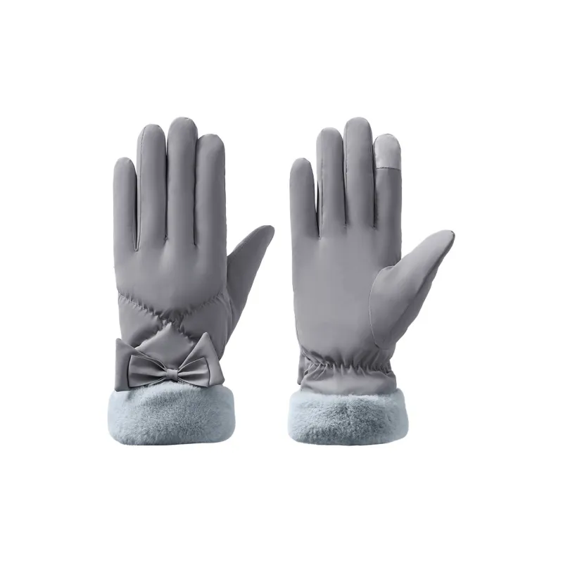 NANJIREN Thickened Warm Gloves Women's-1