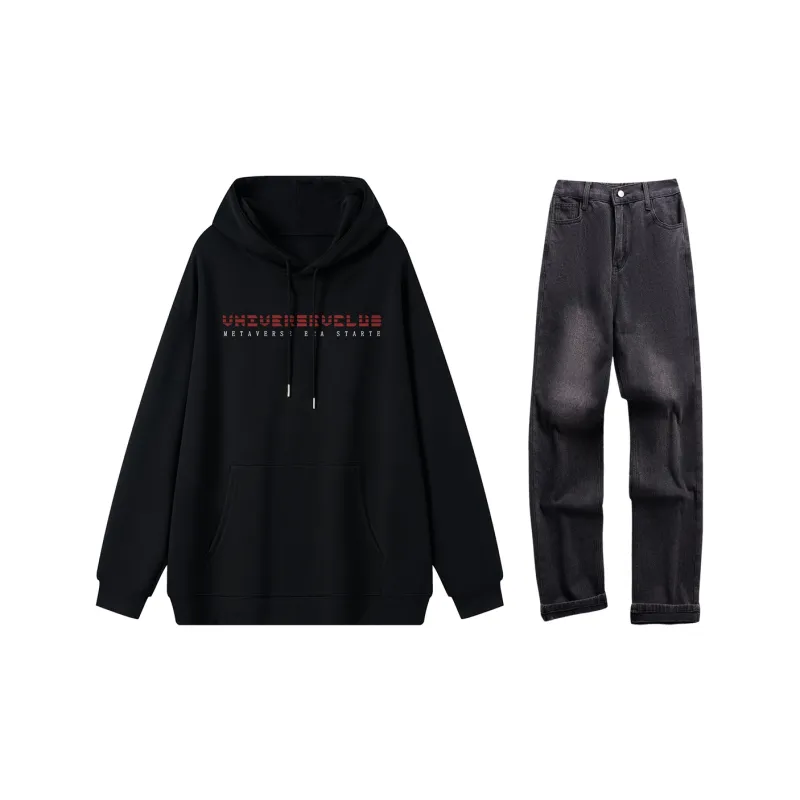 VniVerseVClub Sweatshirt Set Unisex-9