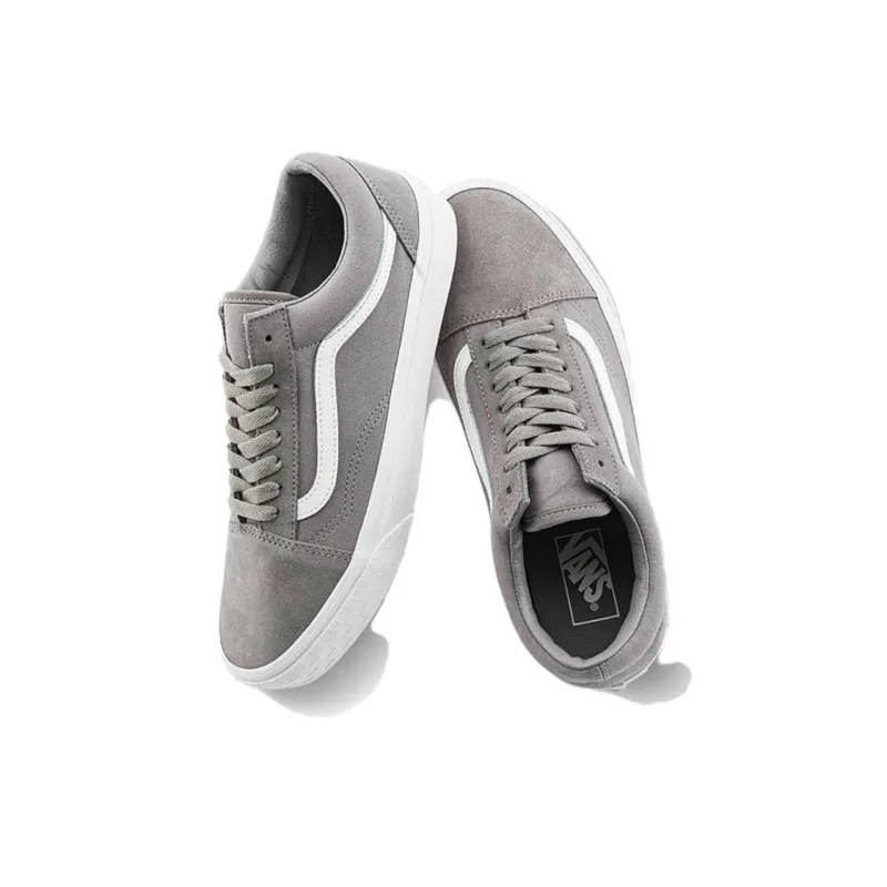 Vans Wear resistant And Lightweight Low Top Skateboard Shoes Unisex Gray-2