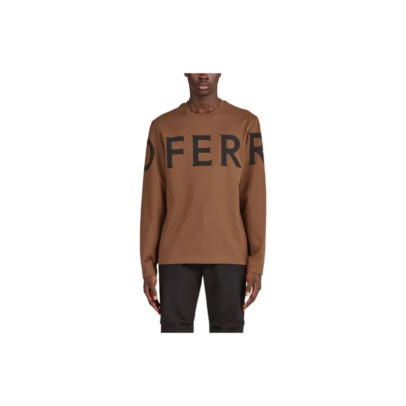 FERRAGAMO Logo-print Cotton T-shirt-2