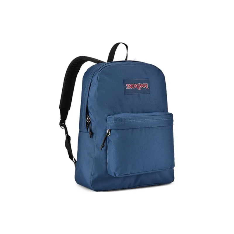 JanSport Polyester Backpack Medium Size Unisex Marine Blue-2