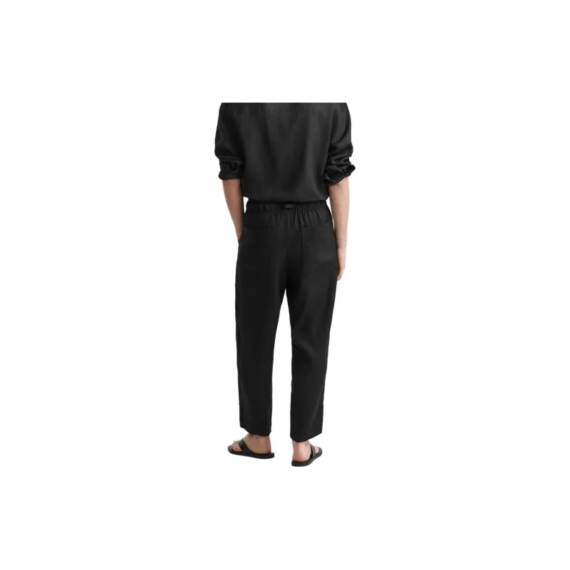 ZARA Casual Pants Men Black-2
