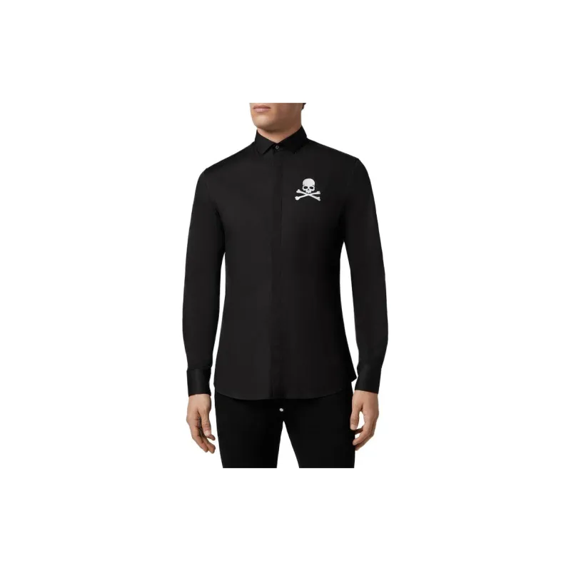 PHILIPP PLEIN Shirts Men Black-1