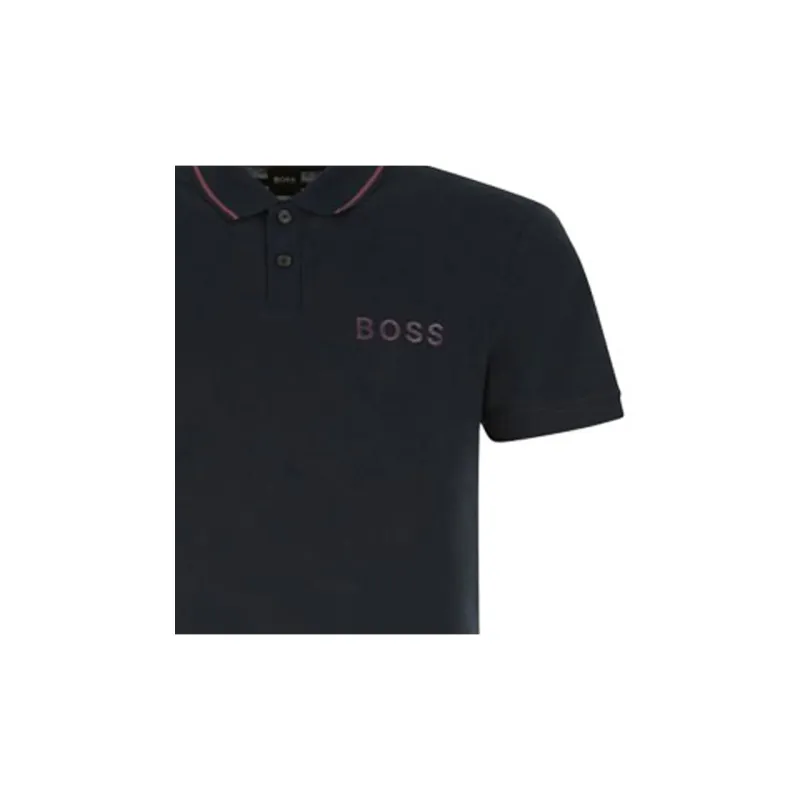 HUGO BOSS Polo Shirts Men Black-6