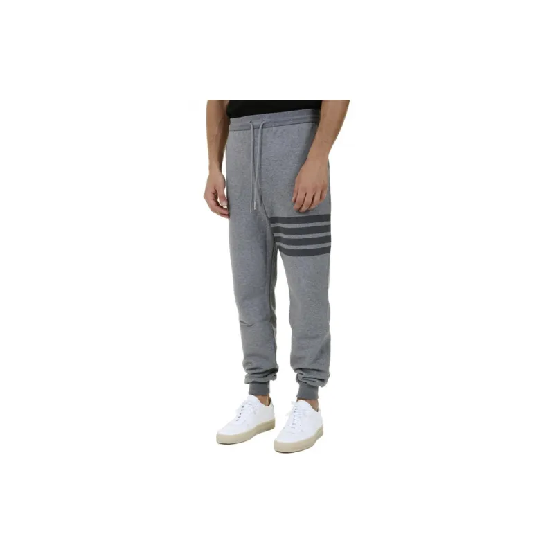 THOM BROWNE 4 Bar Drawstring Track Pants-3