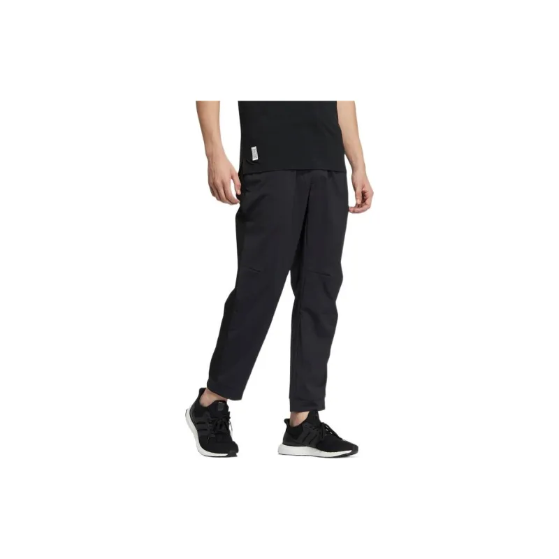 Adidas Knitted Sports Pants Men's Black-2