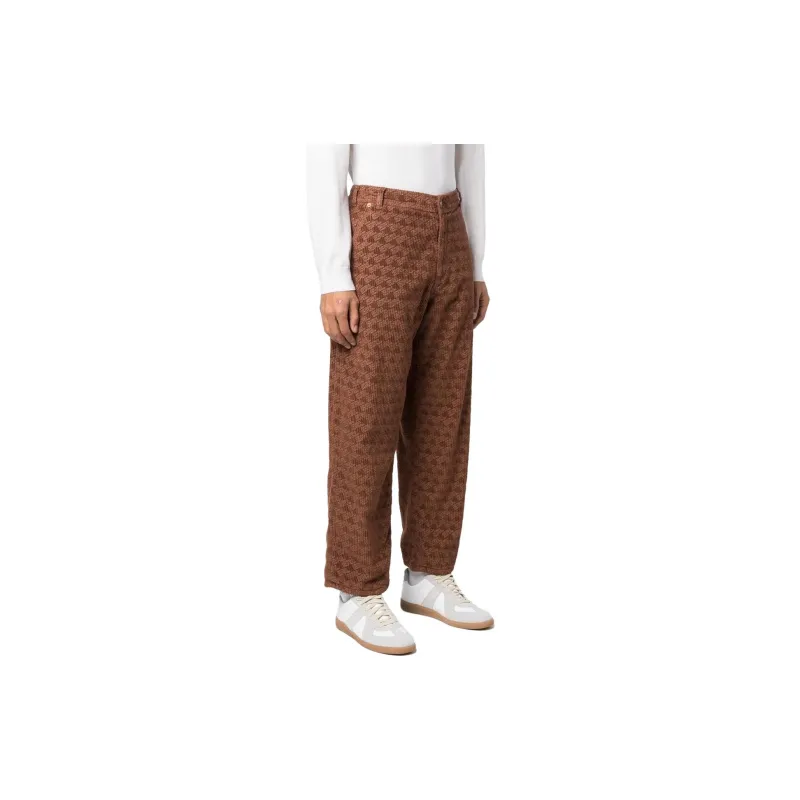 ERL Casual Pants Men Brown-2