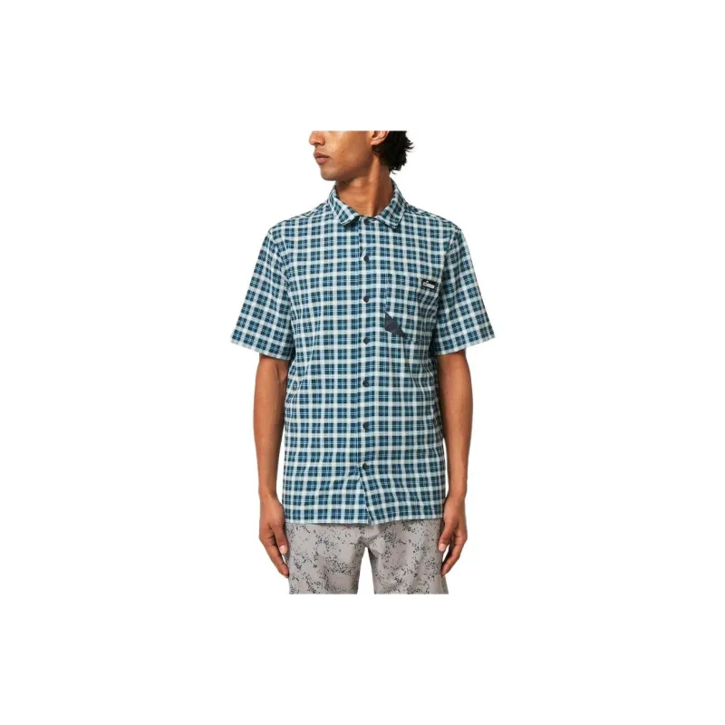 Oakley Shirts Men Blue-4
