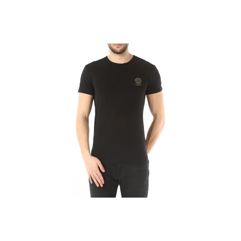 VERSACE Medusa Chest Logo T-shirt-3