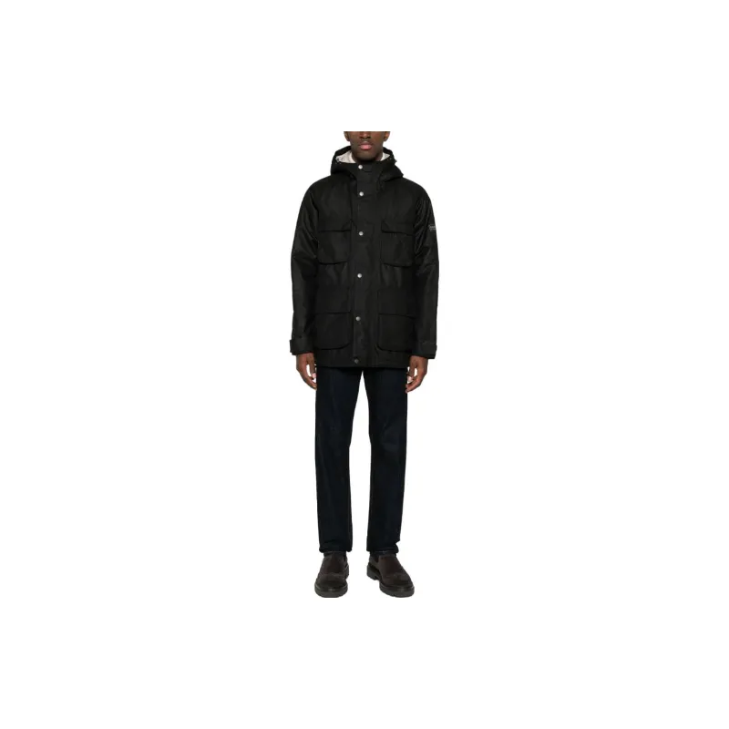 BARBOUR Tantallon Waxed Hooded Jacket-1